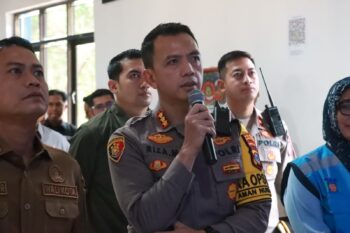 Kapolresta Tegaskan Pengawalan Pasokan Air Baku Banjarmasin